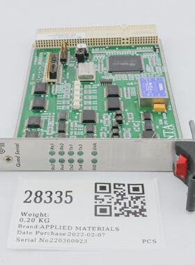 28335 APPLIED MATERIALS PCB QUAD SERIAL SCOM CPCI BD AS00800