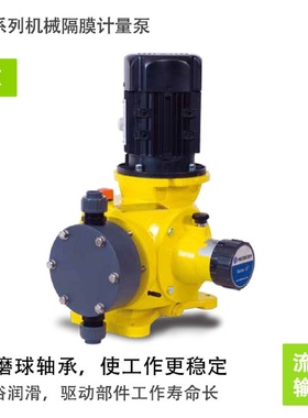 米顿罗机械隔膜计量泵GM0002LMI工程塑料加药泵/变频污水泵