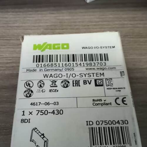 WAGO万可模块750430德国原厂生产-询