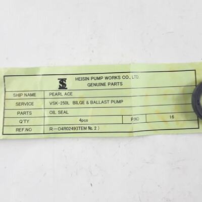 Sello De Aceite PN 16 Para Bomba De Bilge Y Balasto Heishin