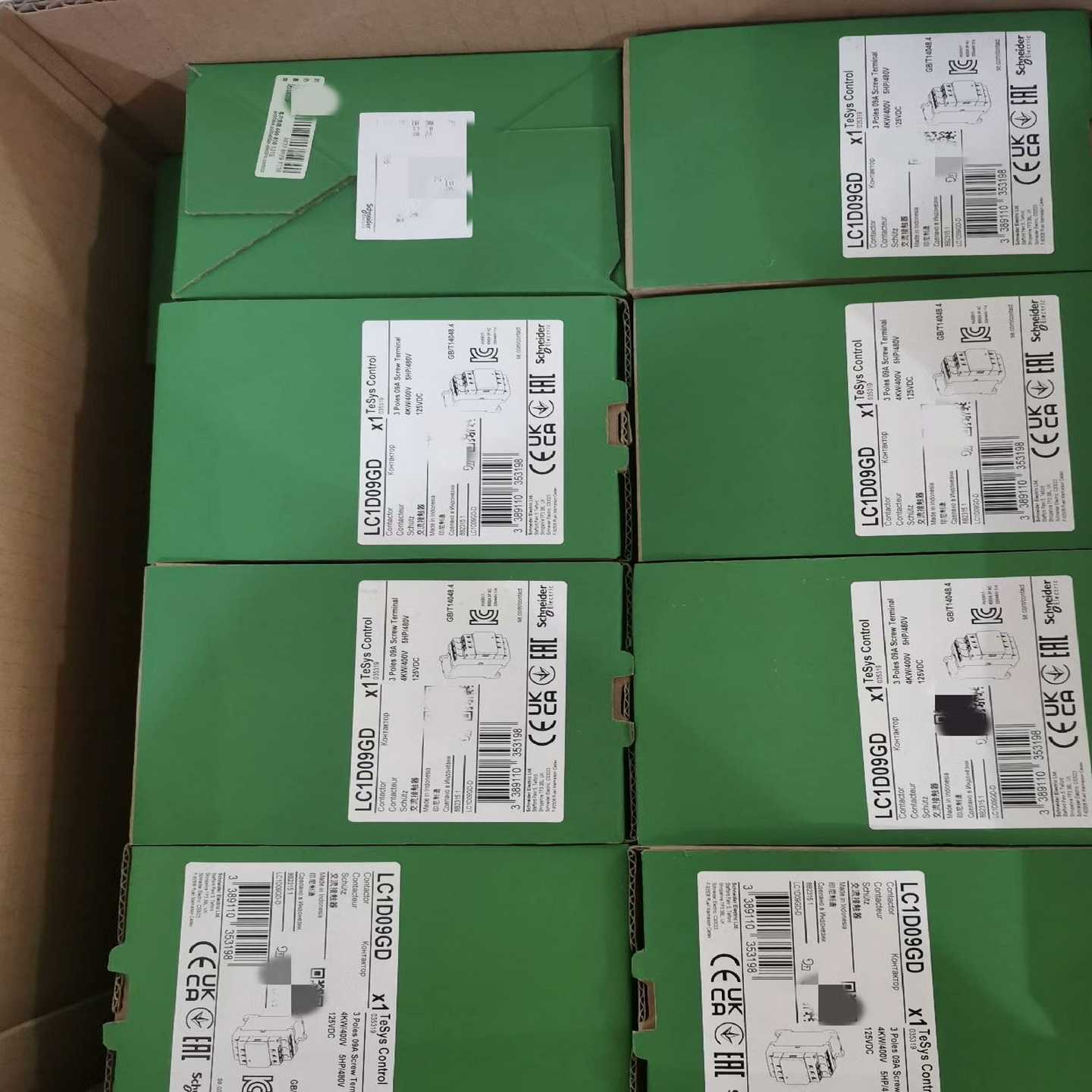 LC1D09GD 施耐德接触器    LC1-D拍前询价