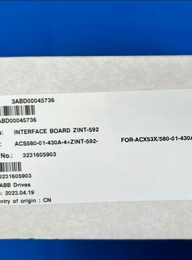 变频器ACS580-880系列ZINT-592驱动询价