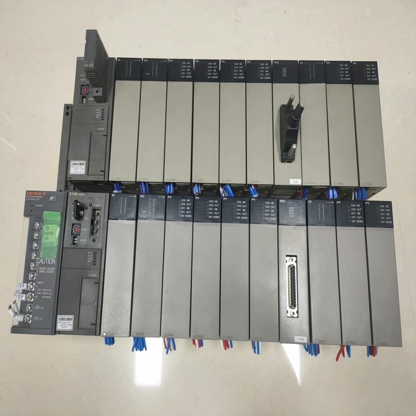 【请询价】有两组富士PLC模块NC1F-PY1 实拍现货议价