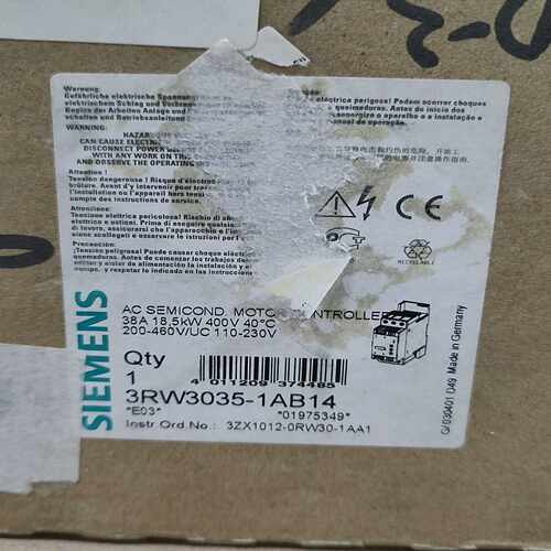 3RW3035-1AB14，西门子软启动器，~议价