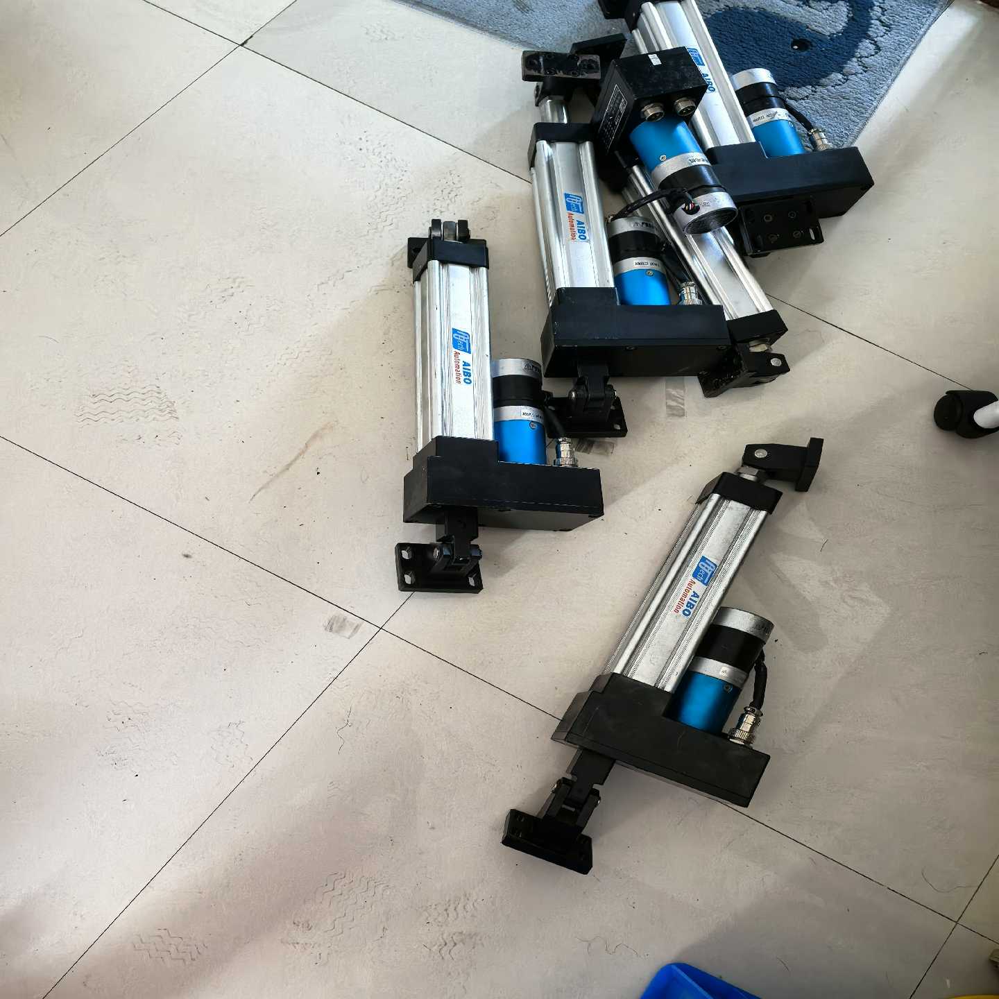 议价~AIBO智控卧式纠偏执行器AB6822M，行程150mm，实