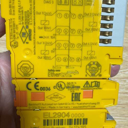 议价Beckhoff El2904 Br New Original Module Imported From rma
