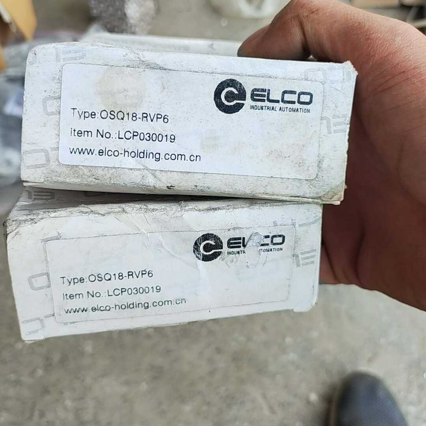 ELCO宜科OSQ18-RVP6传感器光电开关编号LCP03