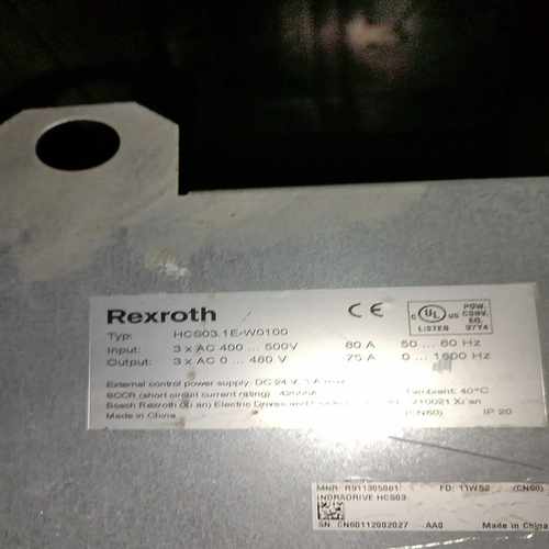REXROTH/力士乐HCS03.1E-W0100 力士乐驱（佳毅工控）