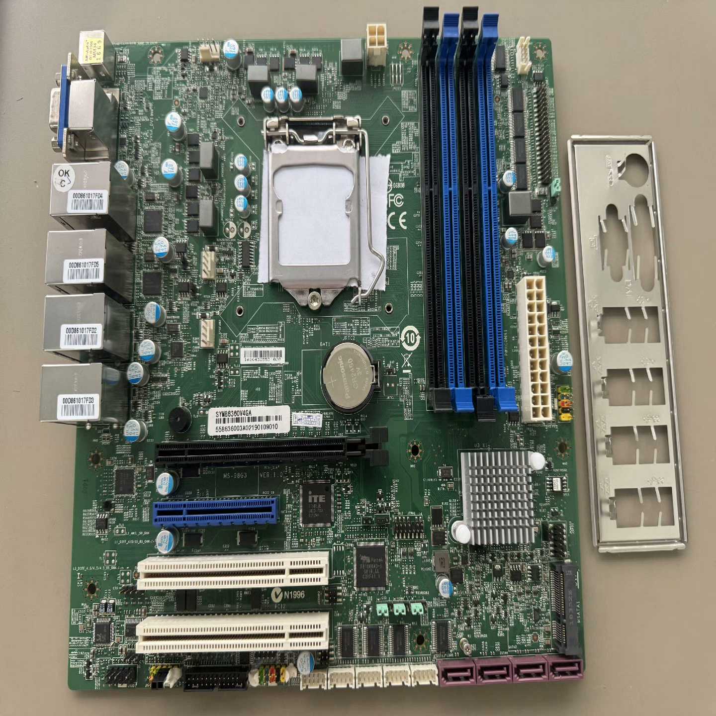 艾讯 SYM86360V4GA工控机主板4个千兆网口~询价