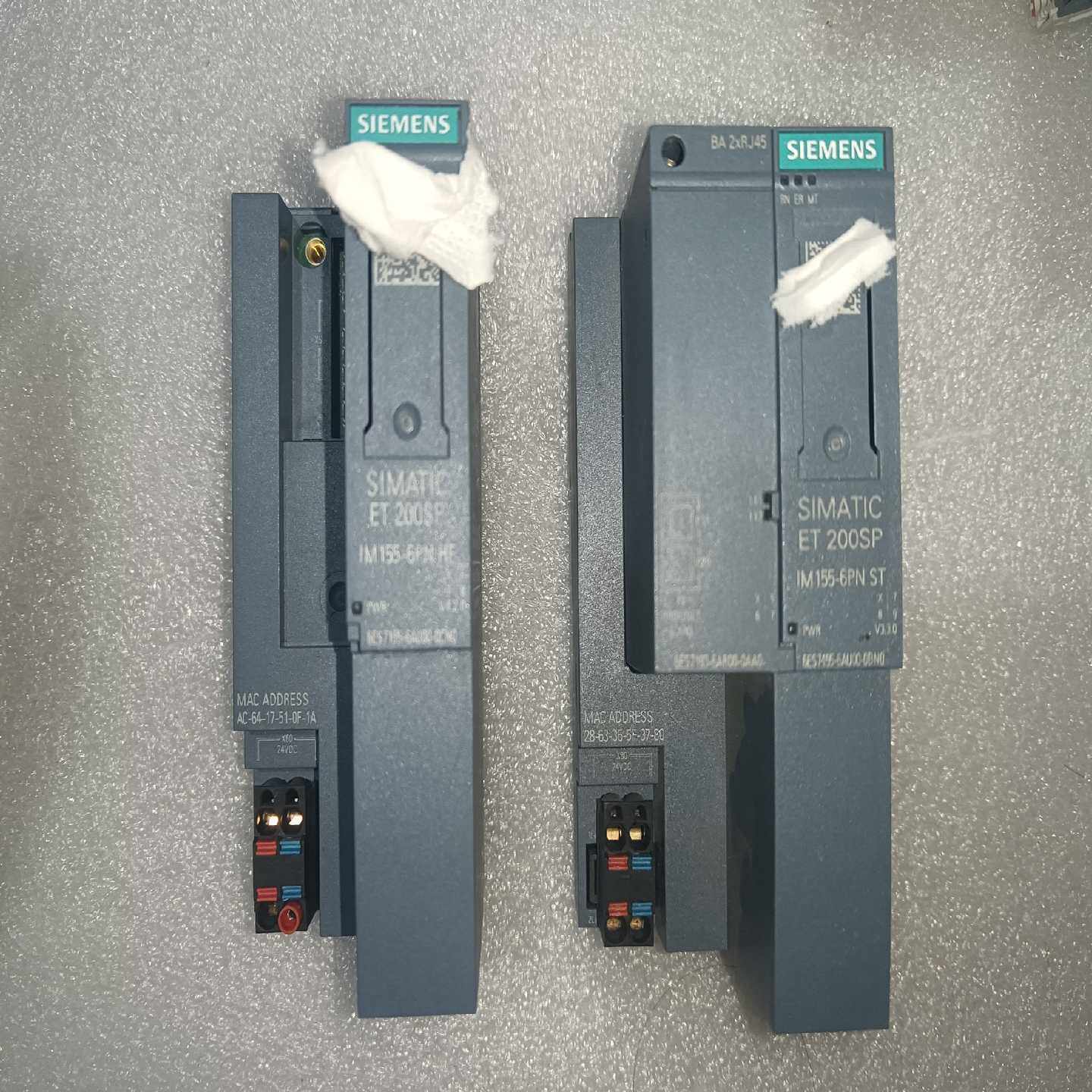 接口模块两个，第一个缺网口的型号是6es71556a询价