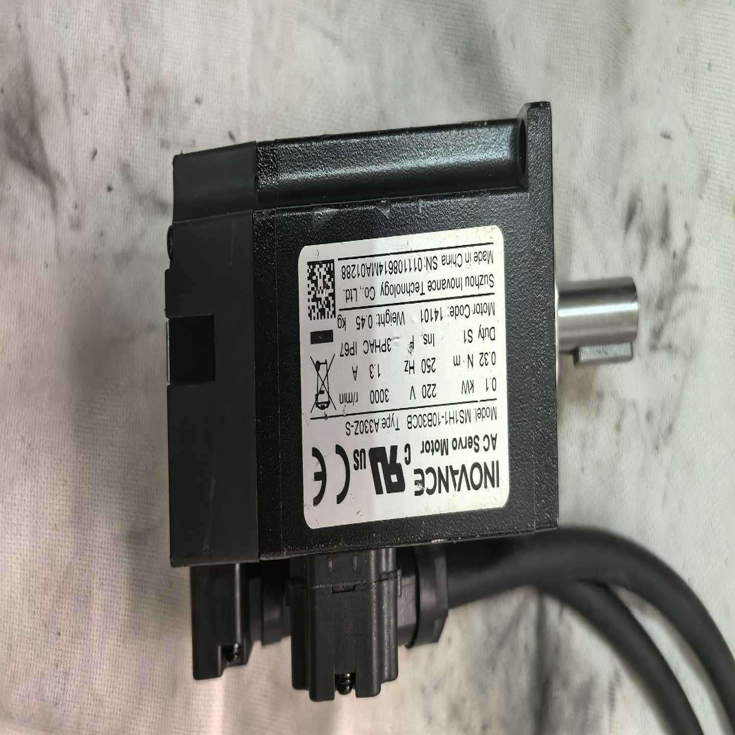 汇川伺服电机MS1H1-10B30CB-A330Z，0.1K-议价