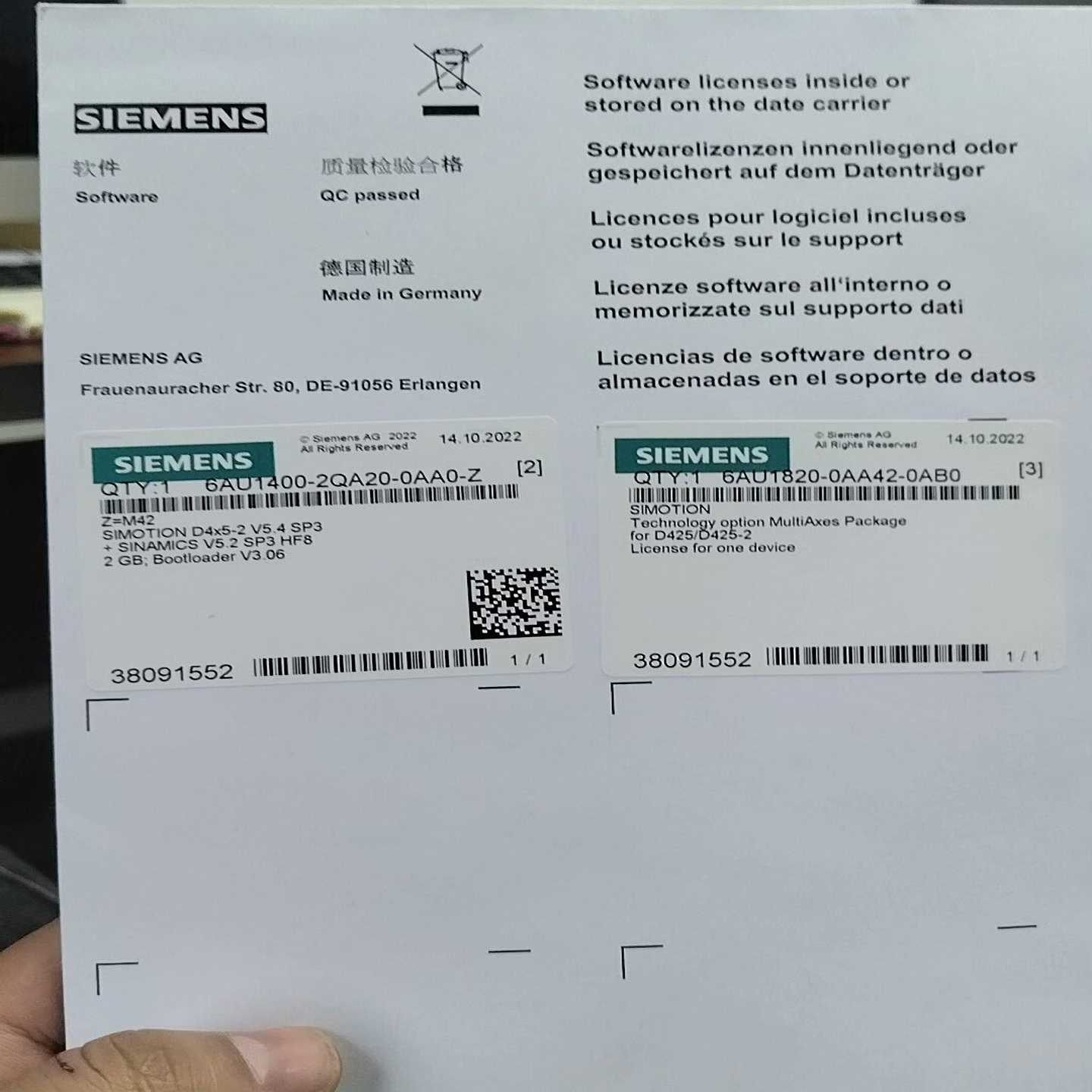 6au1400-2qa20-0aa0-z有要的联系询价