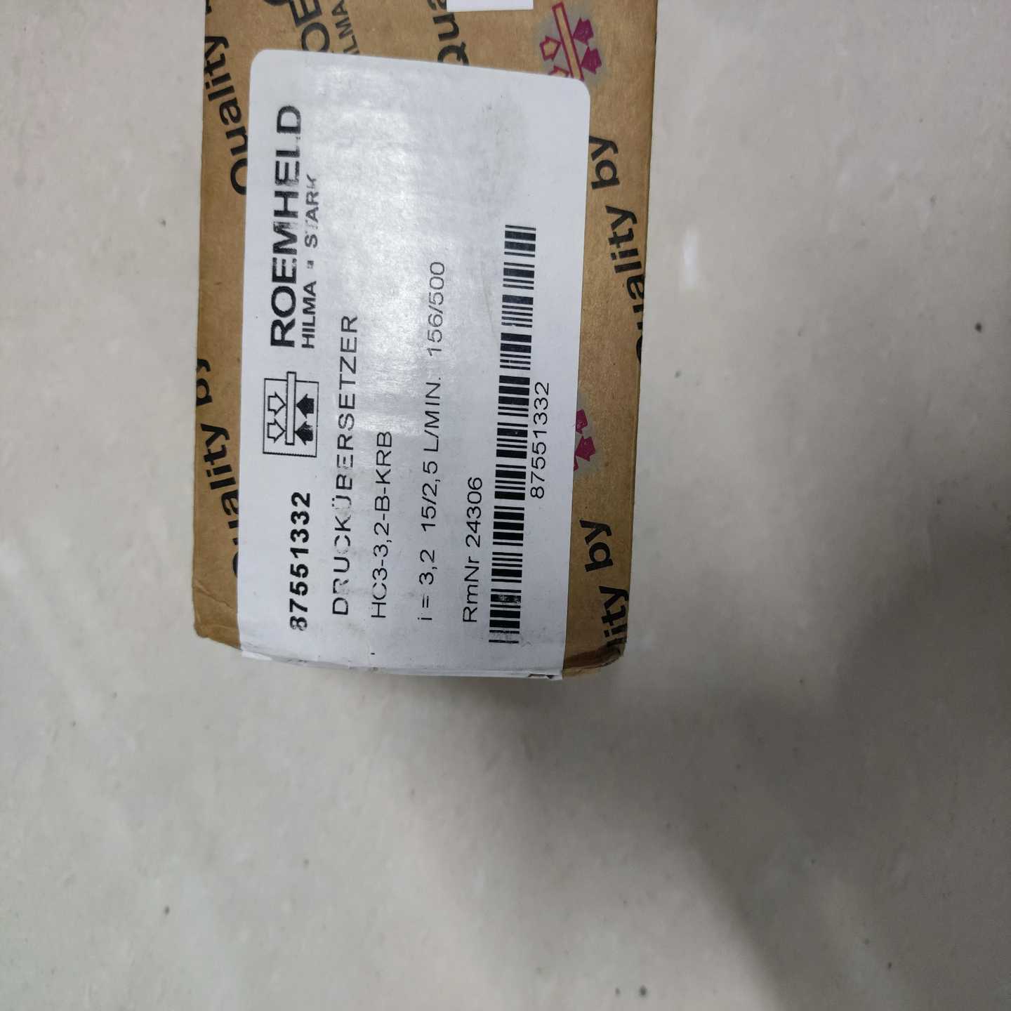 ROEMHELD增压器8755-1332，德国正~询价