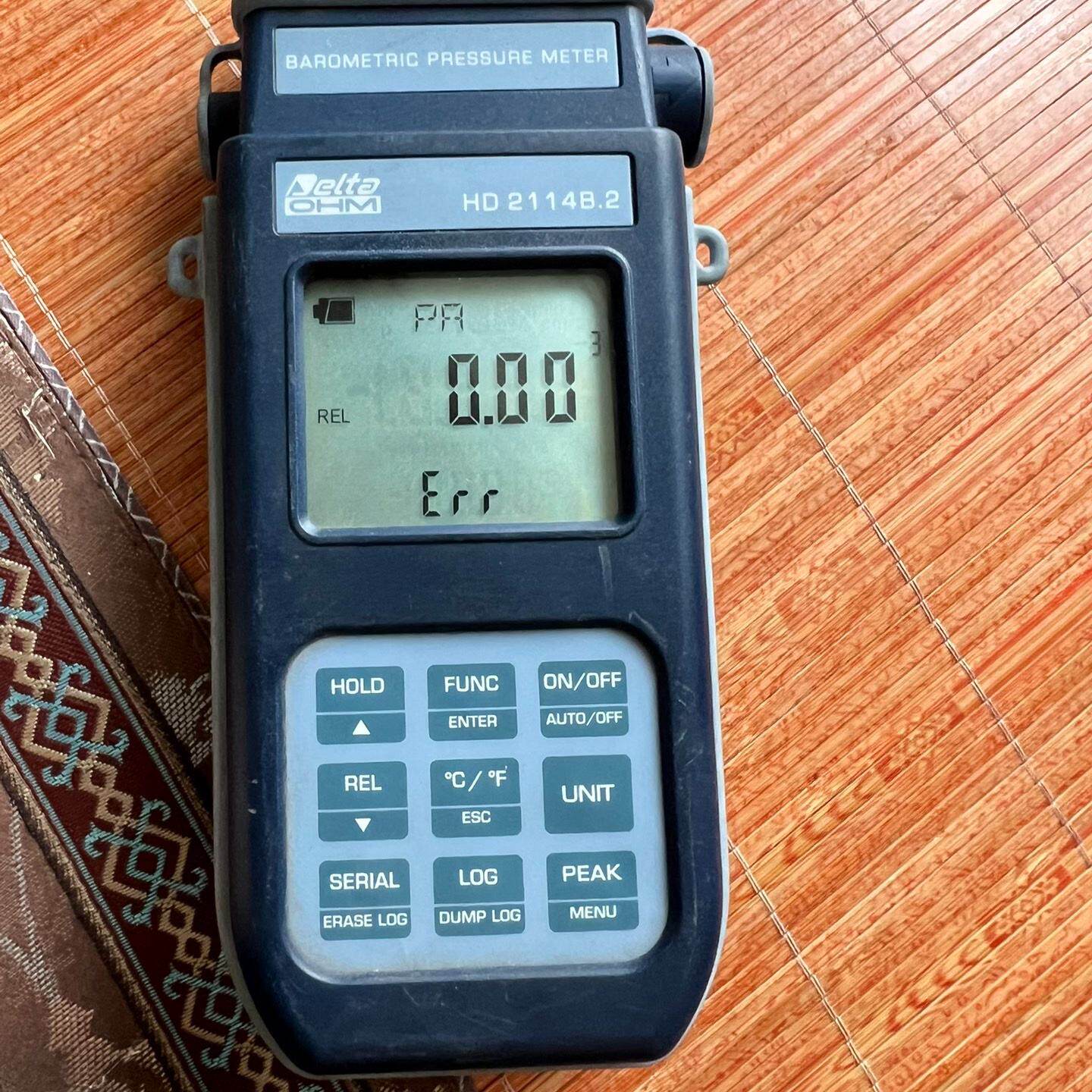 意大利徳尔特Deltohm手持式压力计HD2114B.2 只--议价商品