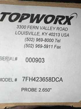 topworx传感器000903 7FH423658DC【白零商行】