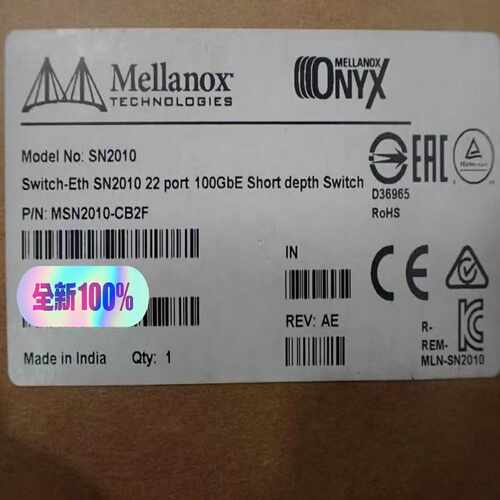 【议价】MSN2010-CB2FMellaonx迈络思25G适用