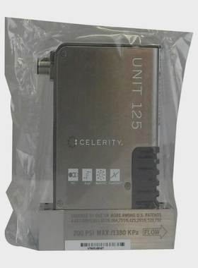 CelerityUnit125MassaFlussoControllerN2Gas7200Sccm