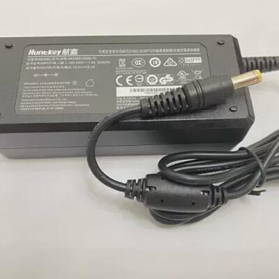 航嘉12V5A适用T229电脑一体机电源适配器显示器电源线配线