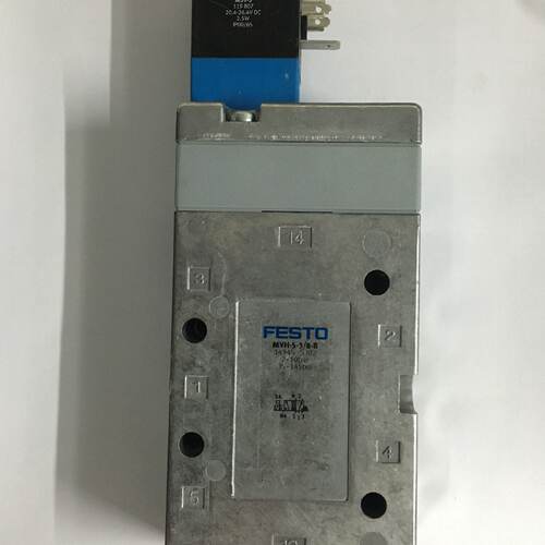 询价-MVH538BFESTO二位五通电磁阀38接口老虎阀秒发DC24V