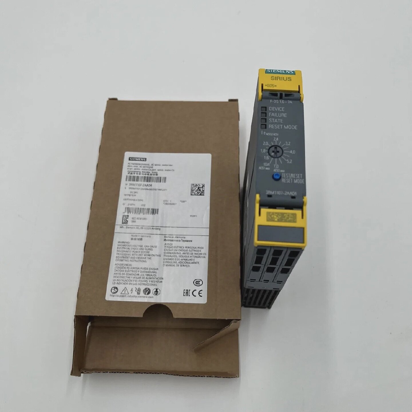 Siemens 3RM11072AA04 Direct Starter Failsafe Range 1.610Amp