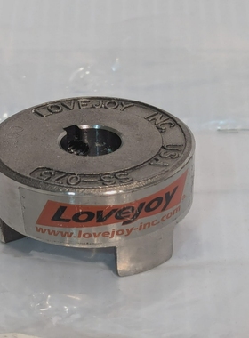 LovejoySS-075JawCouplerW/Keyway,5/8
