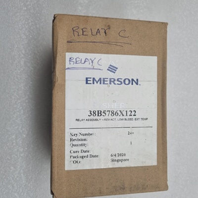 EMERSON 38B5786X122 Relais Baugruppe Kostenloser Schneller V
