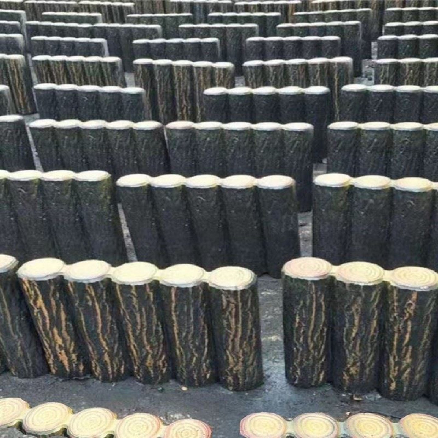 水泥仿木护栏混凝土仿树藤栏杆新农村景观河道防护仿木纹仿石围栏,五金/工具,工业专用膜/耐压膜/无痕膜,淘宝优惠券,粉丝福利购,淘宝优惠卷