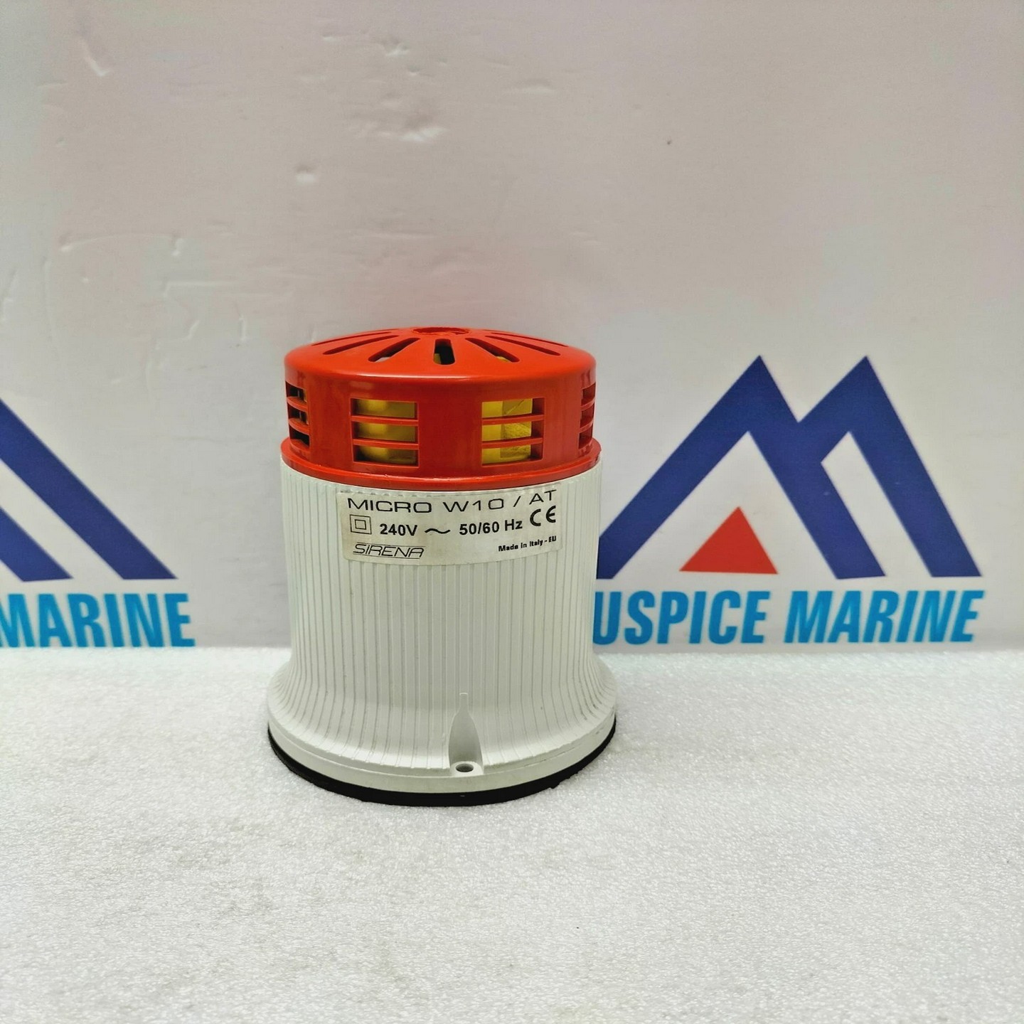 SirenaMicroW10AtAllarmeSonoro42202240V50-60Hz“TESTA