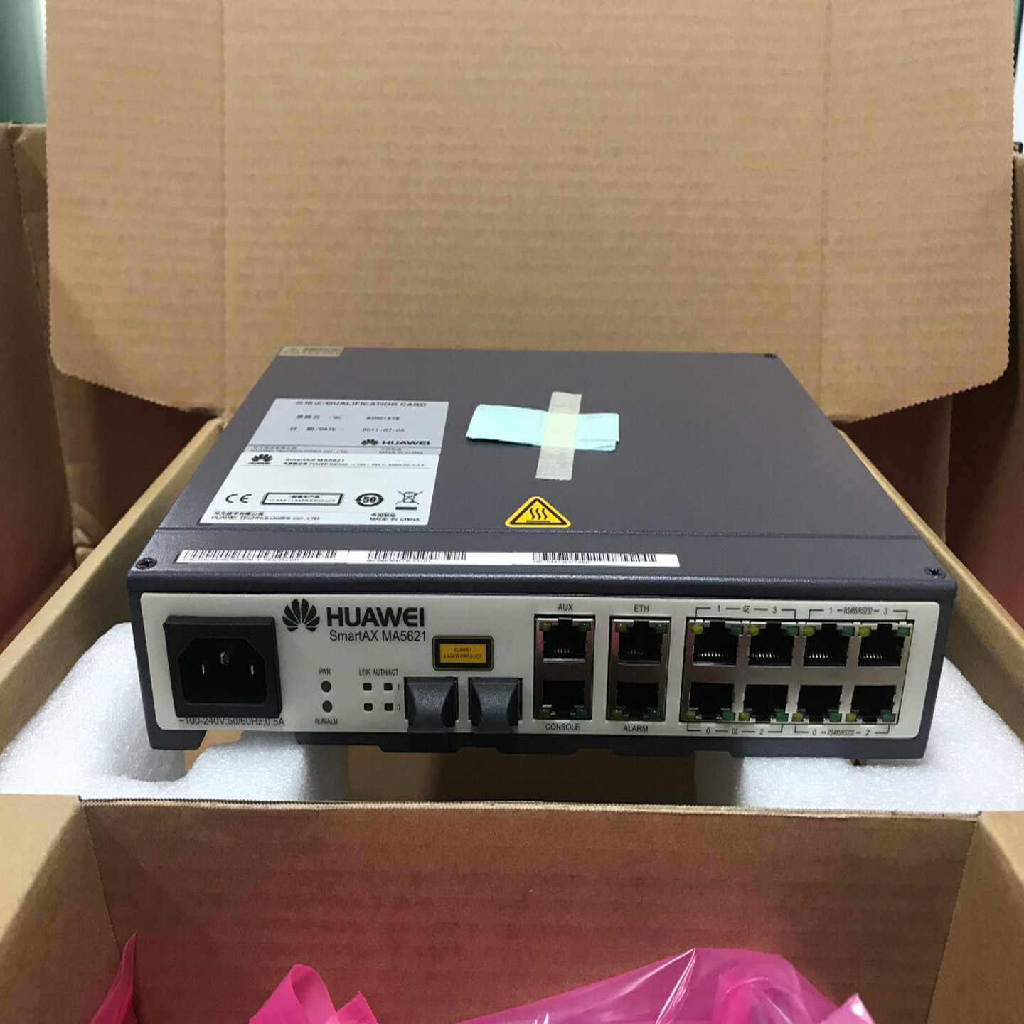 华为MA5621 模块化 交流电源 电力专用ONU设备版本: