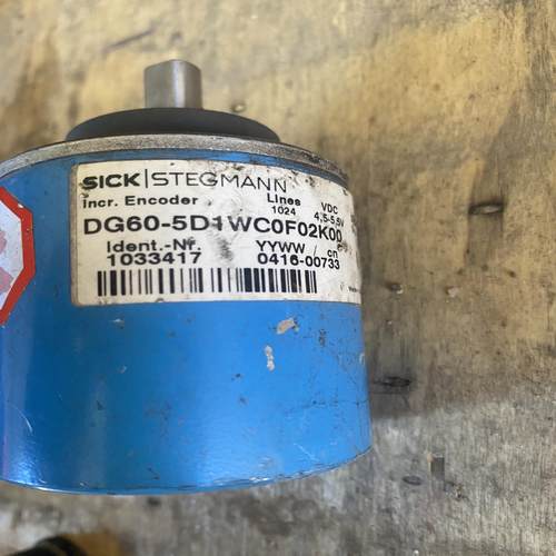 SICK编码器，DG60-5D1WC0F02K00，成色如实（gg设备）
