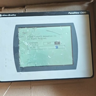 AB罗克韦尔触摸屏2711CT6C拆机实物拍摄送电实 议价商品