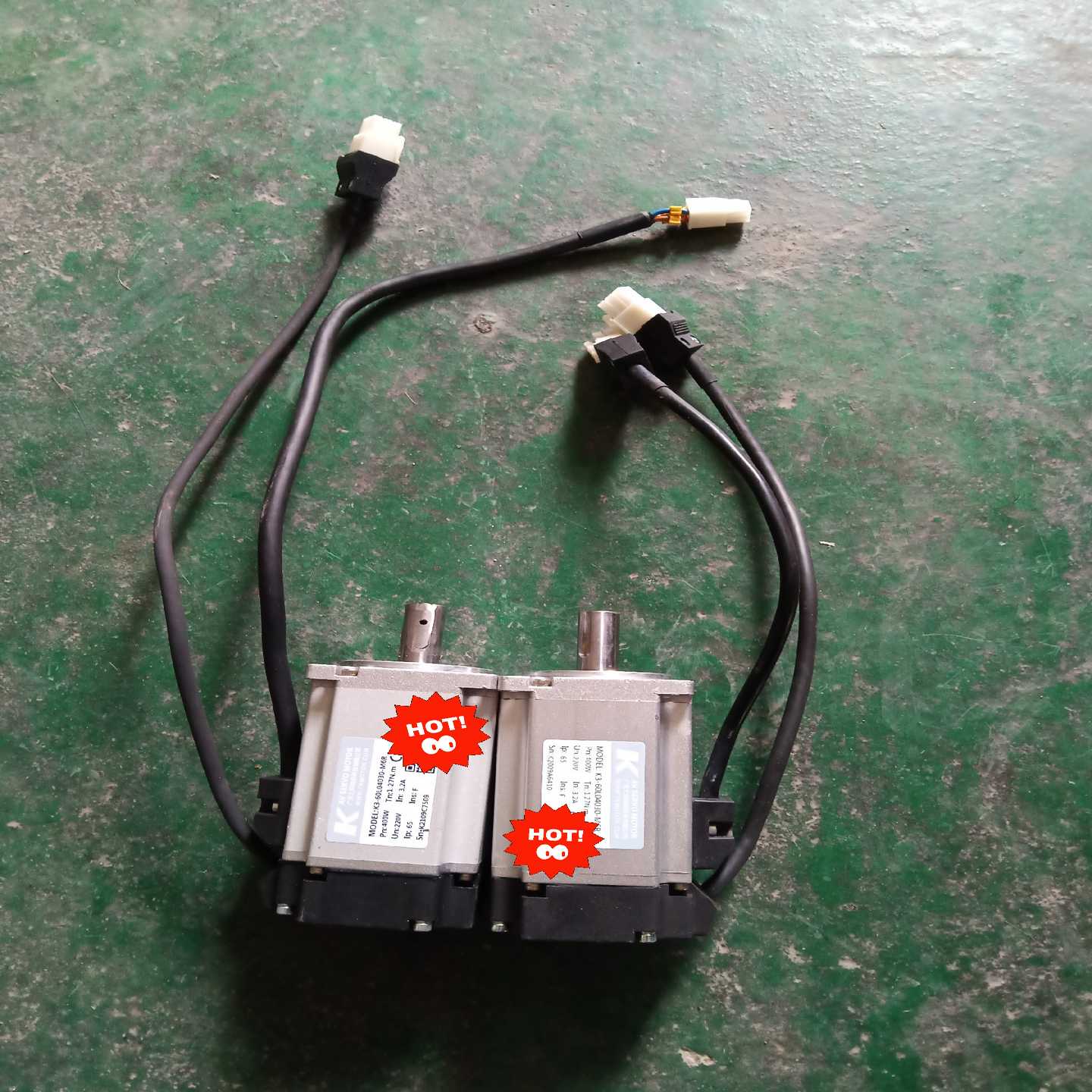 400W广州七科电机科技伺服电机K3-60L04030-M6一议价商品