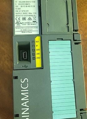 西门子二手拆机CU240E2PN控制单元型号6SL32