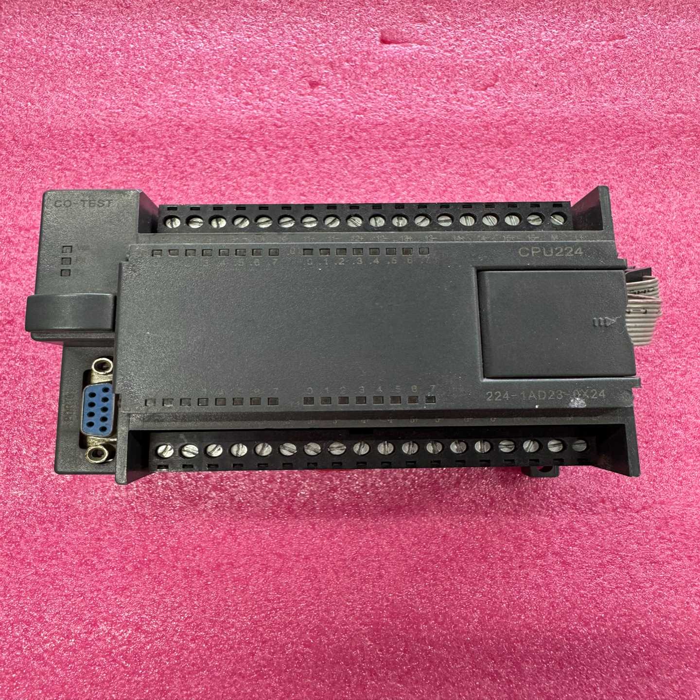 【议价】224-1AD23-0X24+输模块CPU224+实拍