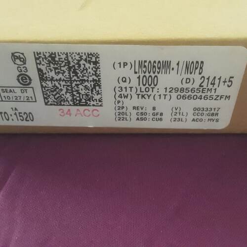 1000pcs lot LM5069MM1NOPB Texas Instruments High Voltage 10P