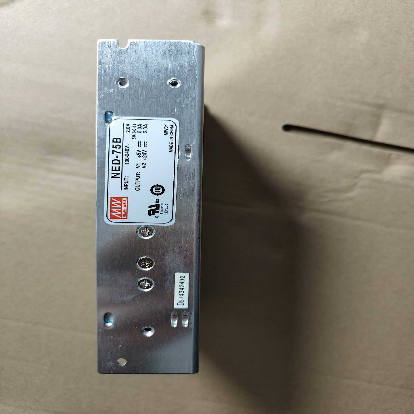 明伟开关电源NED-75B/一个100-240V询价