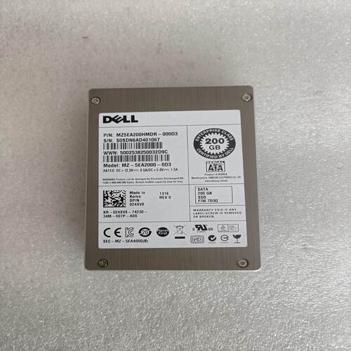 DELL 200GB SSD SATA 2.5寸 MZ5EA~议价