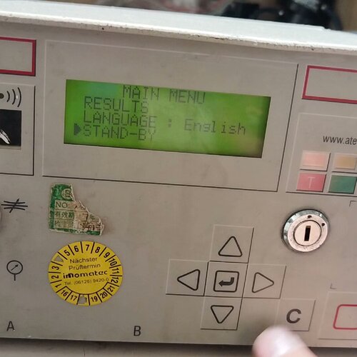 询价-ATEQ阿黛凯F520气密仪漏气检测机真空泄漏检测仪成色如