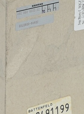 议价6Sc66008Aa02 Simodrive 6Sc6 6008Aa02 462 860 9000.02 Erz