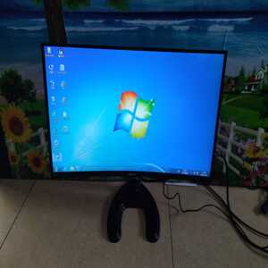 出一台SANC曲面屏幕显示器，型号N55PRO，23.5英寸--议价商品