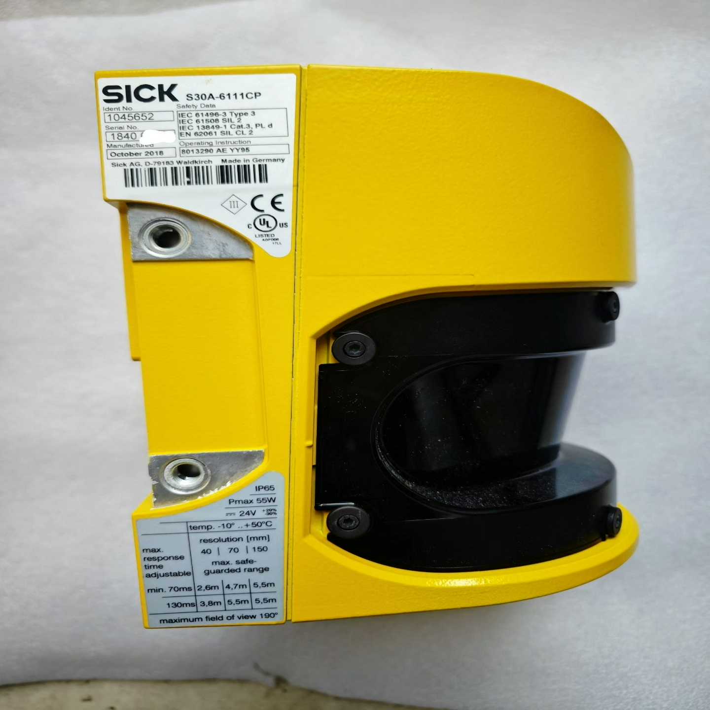 西克SICK S30A-6111CP激光扫描仪--议价商品