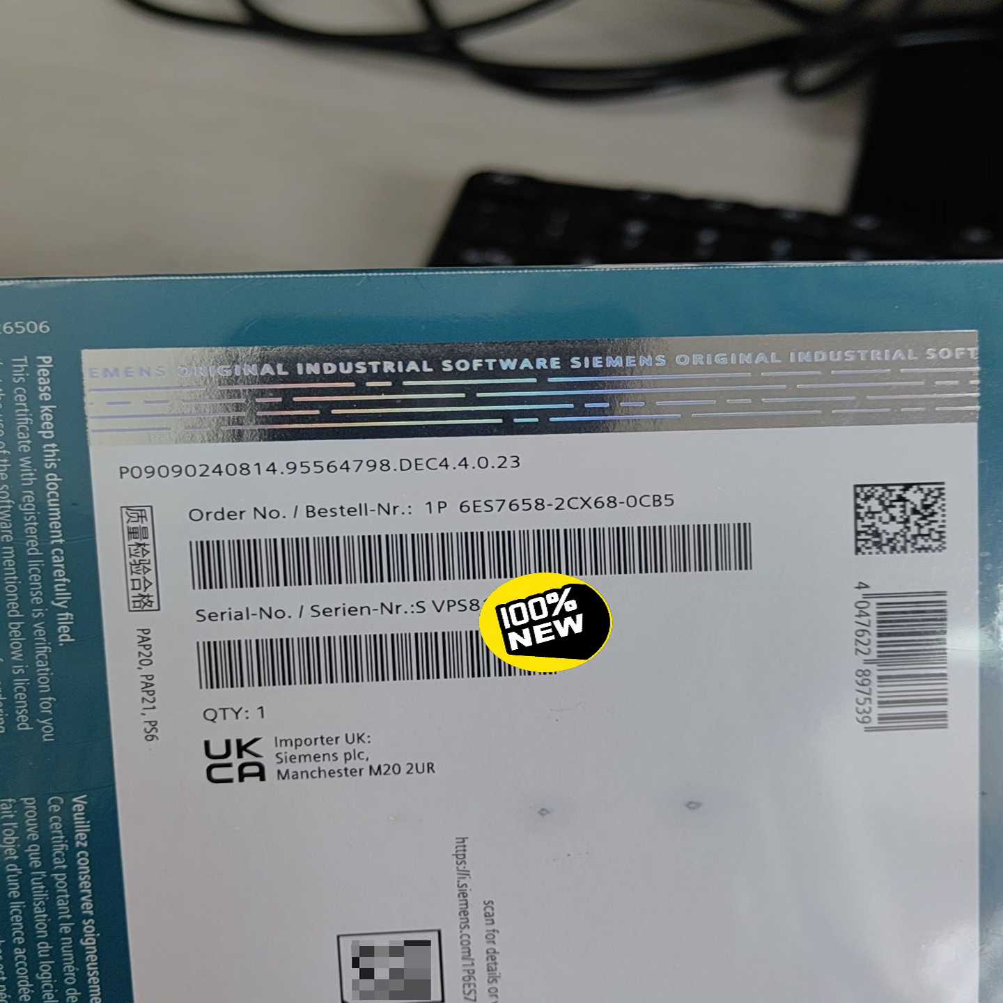 未开封6ES7658-2CX68-0CB5，实物询价