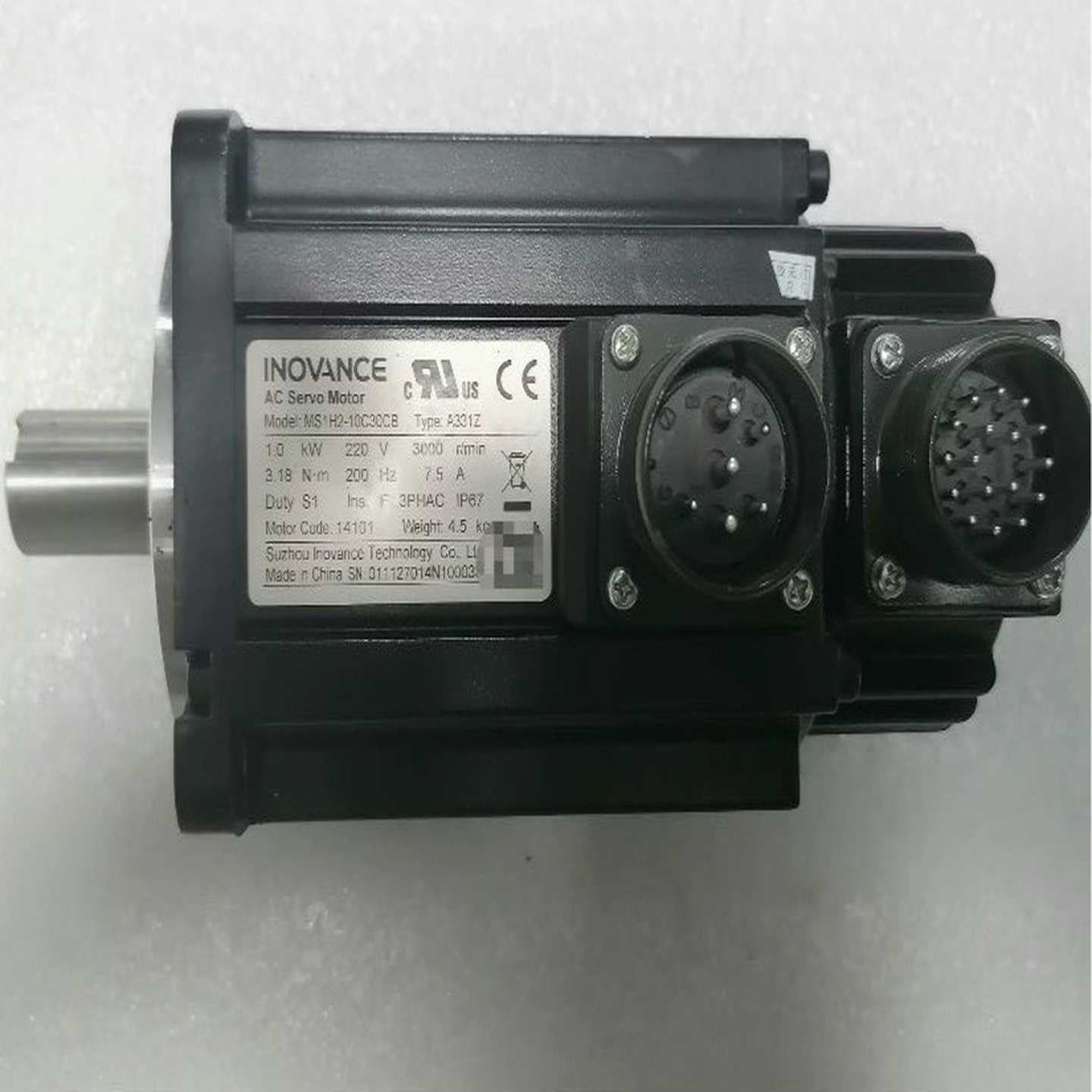 汇川伺服电机MS1H2-10C30CB-A331Z二手拆机件