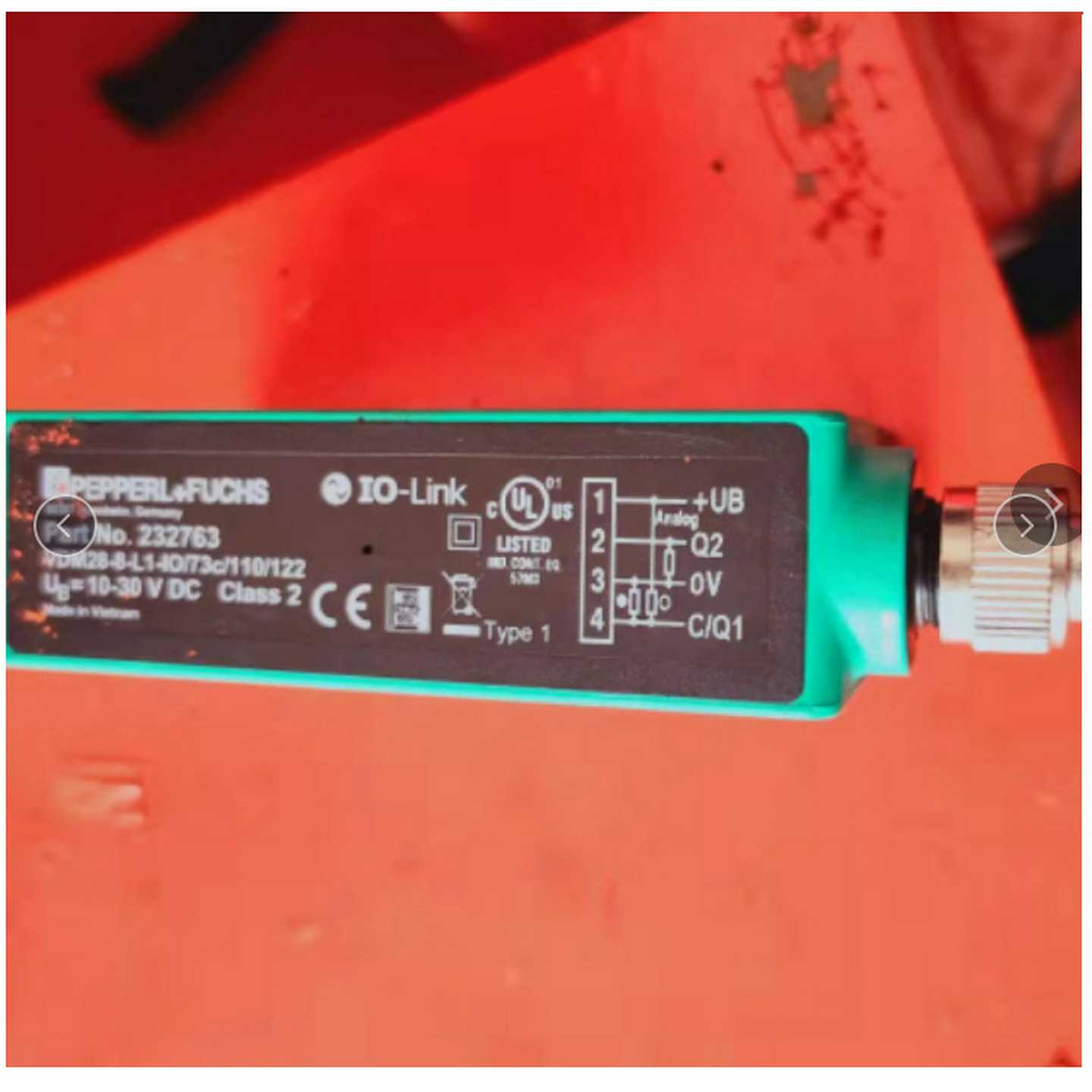 PF)倍加福激光测距传感器(232763)VDM28-8-L1-IO/73c/110/12n2