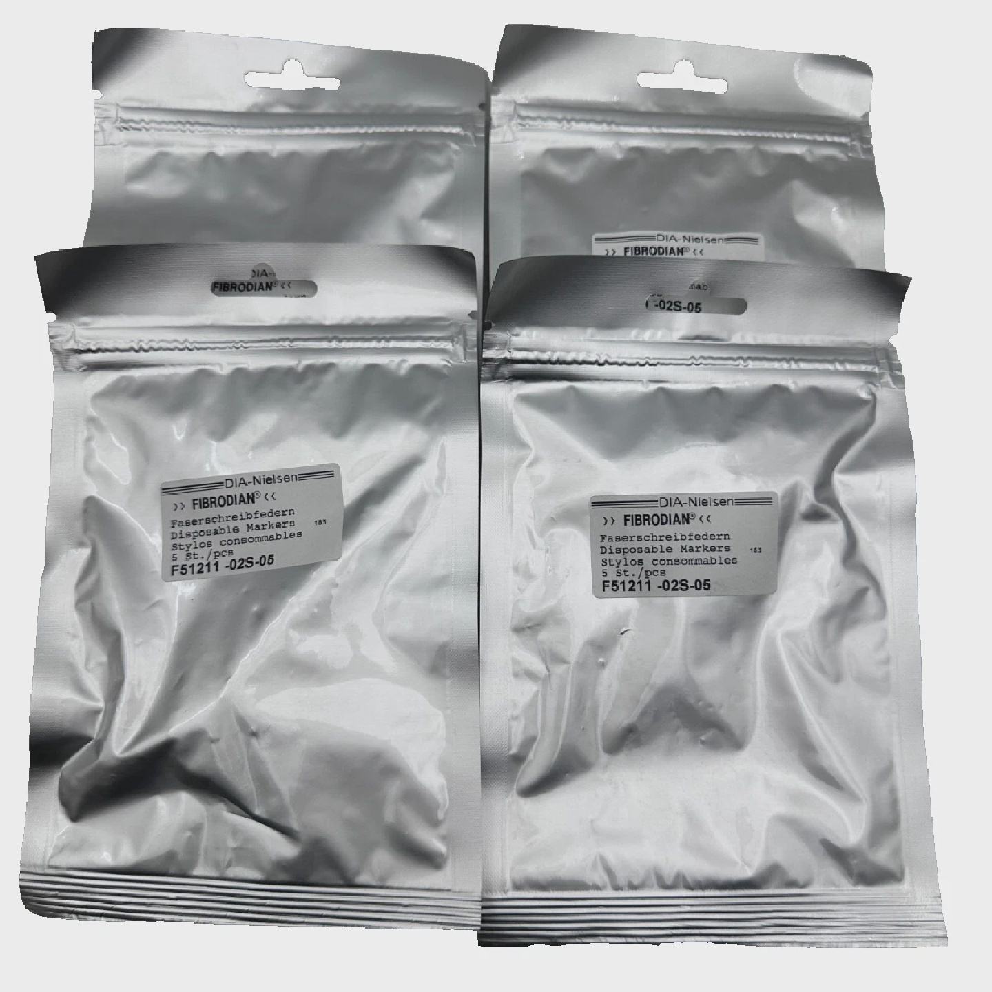 DIANIELSEN Fibrodian F5121102S05 Pens Consumables 5pcBag x4 - 实物图