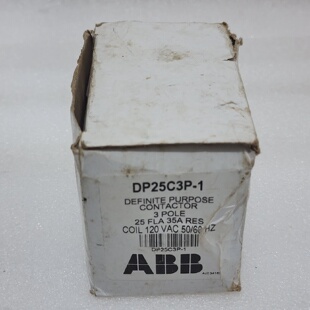 ABB DP25C3P1 3POLIGES MAGNETSCHTZ 35A SPULENSPANNUNG 120VAC