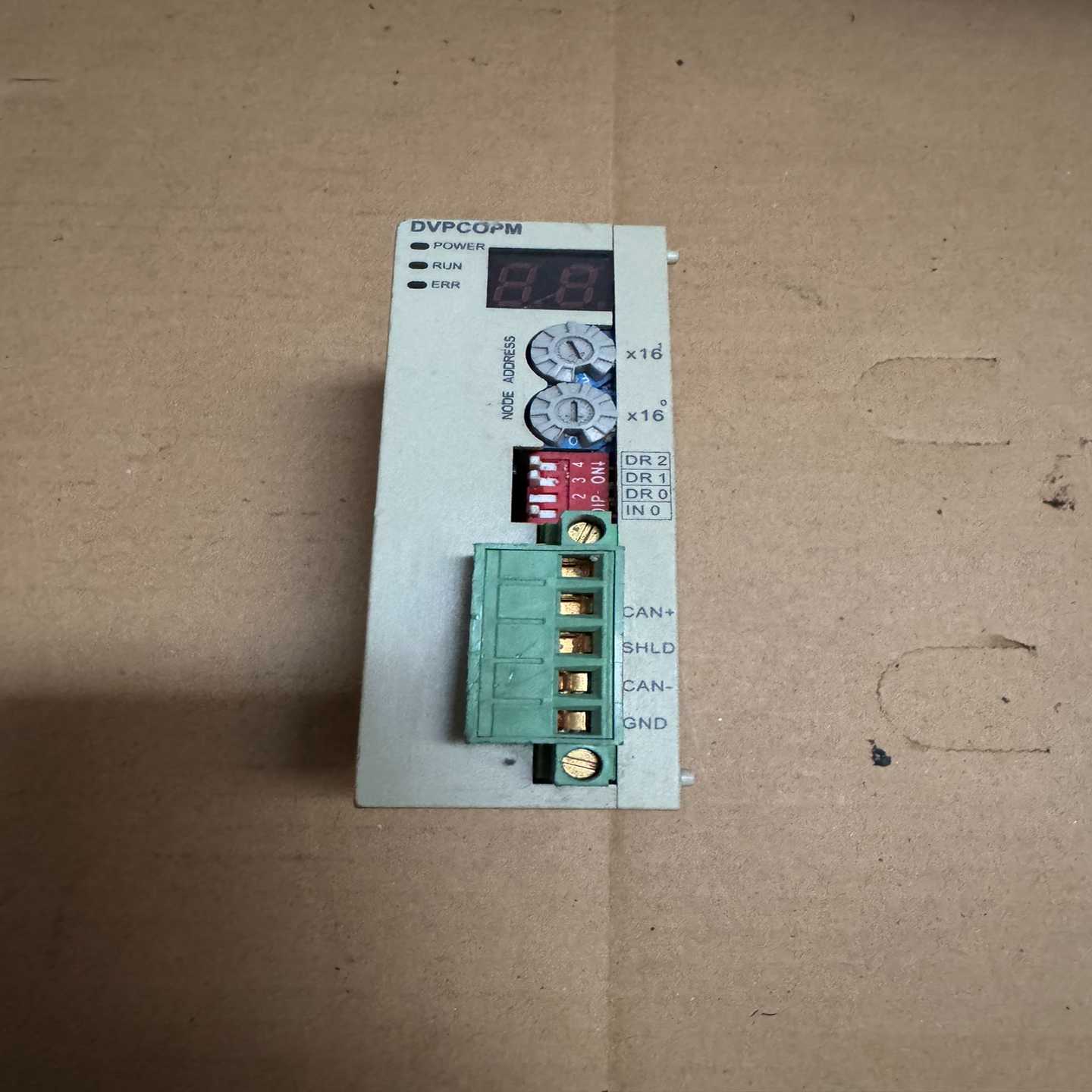 DVPCOPM-SL台达PLC总线模块二手实物如图-议价