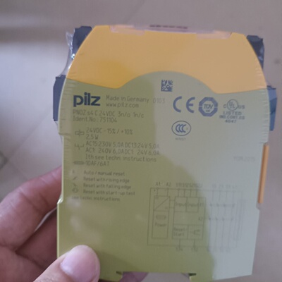 询-Z751104PNOZS4皮尔兹PILZ安全继电器