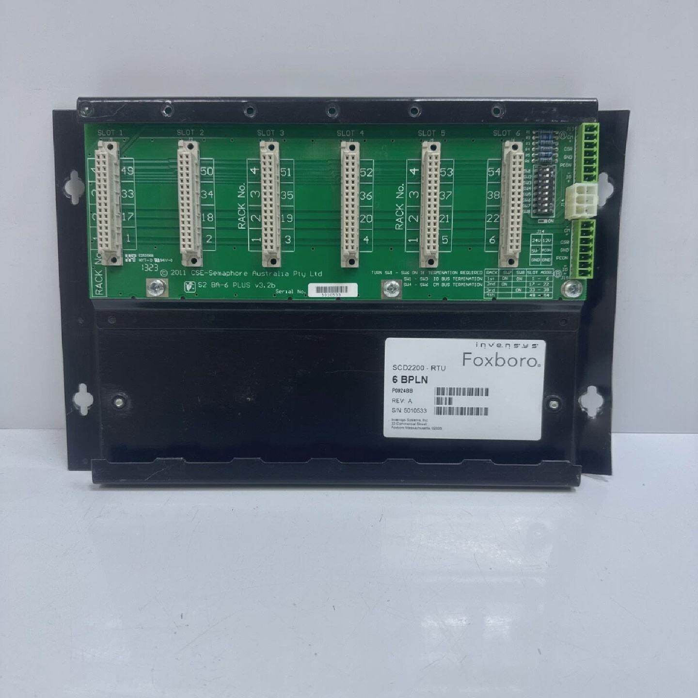CSESemaphore S2 BA6 PLUS V3.2b Basis Fr Foxboro SCD2200RTU 6