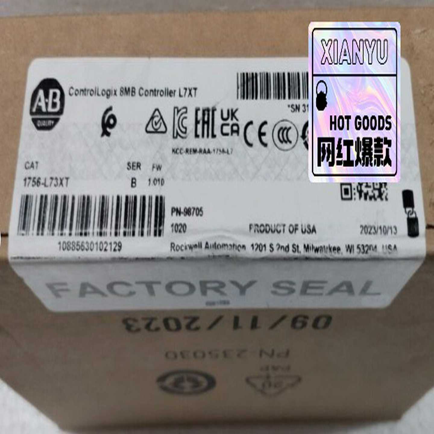 1756-L73XT原标。询价